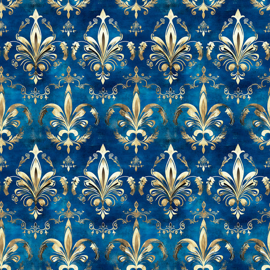 Arabesque Royal Indigo
