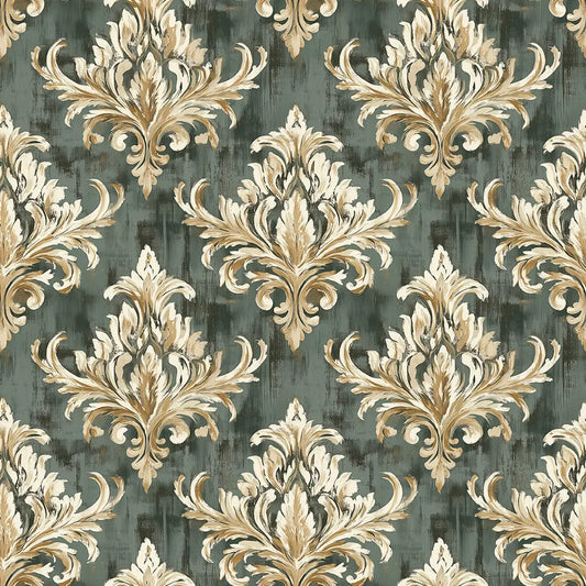 Montageanleitung für selbstklebende Arabesque Ornament-Tapete – Abziehen und Aufkleben