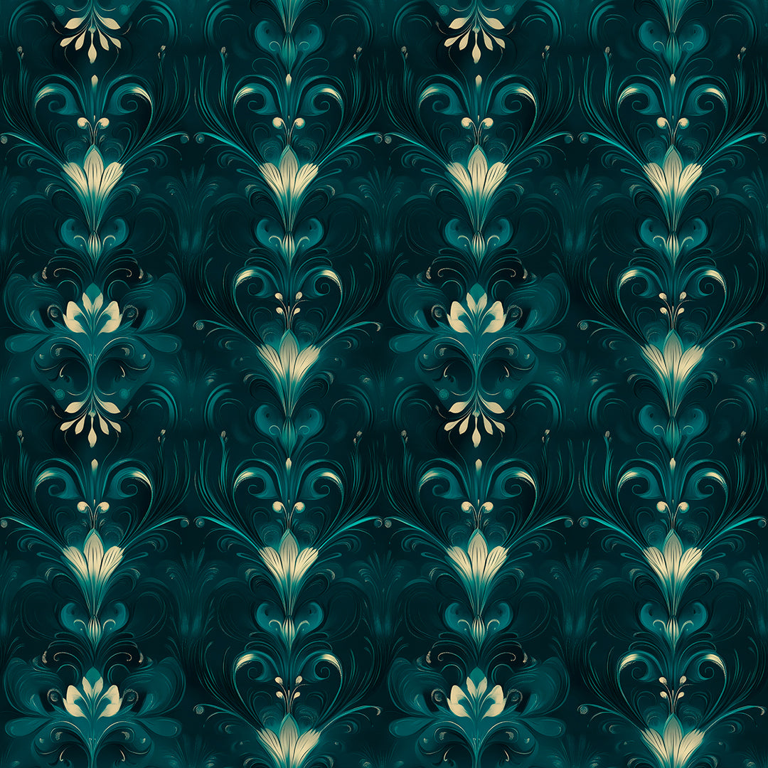 Arabesque Emerald Bloom