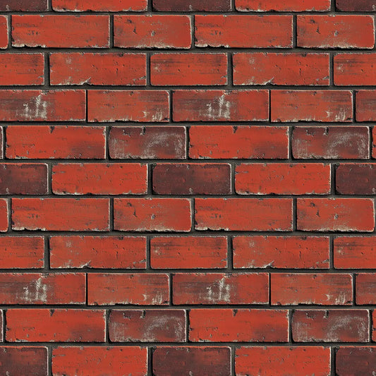 ✅ Selbstklebende Wandverkleidung in Ziegelrot & Schwarz ✅ Robuste Klinkeroptik & PVC-frei ✅ Ausdrucksstarkes Design für moderne Räume – Pimp My Wall