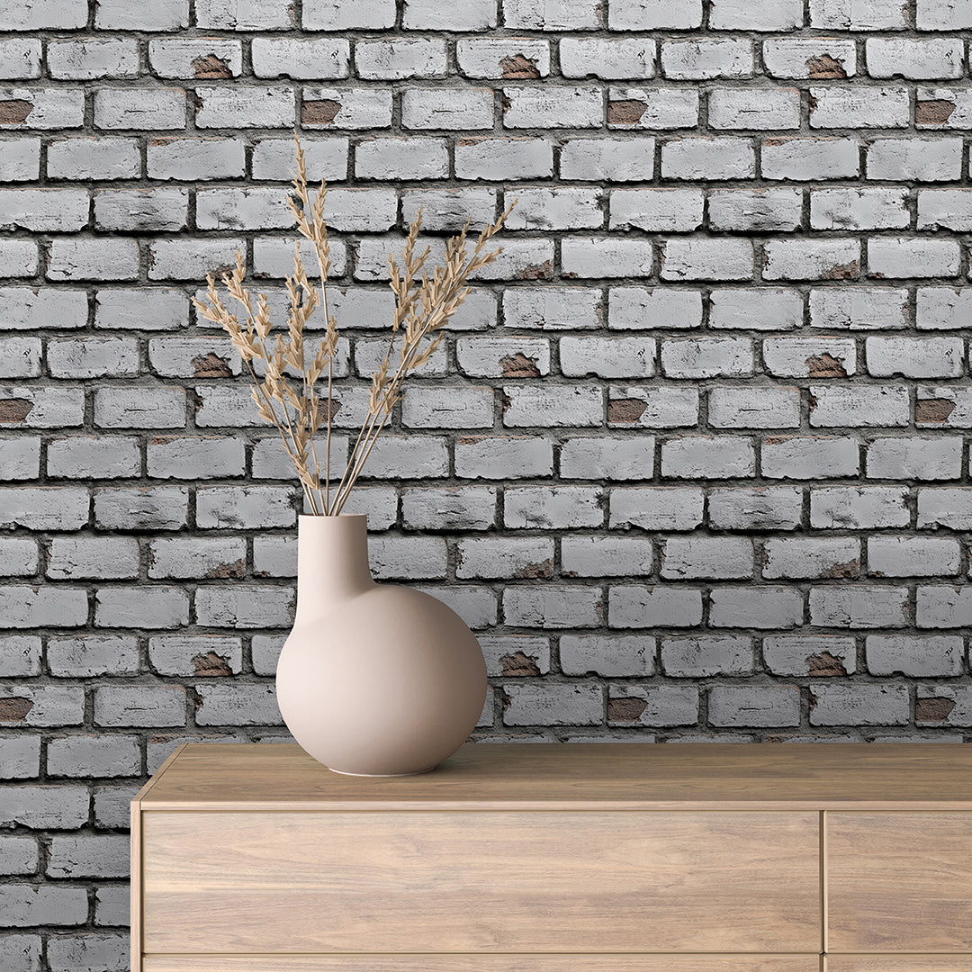 Ziegeloptik Grau Brick