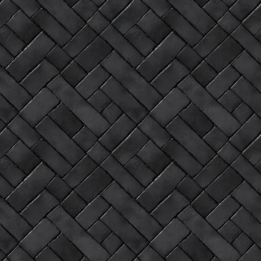 ✅ Selbstklebende Brick Tapete in Schwarz ✅ Fischgrätmuster für modernes Design ✅ Stylishe Wandgestaltung – Pimp My Wall