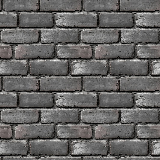 3D-Ziegelfliesen Shadow Grey mit plastischer OberflächePerfekt für minimalistische WandgestaltungenSelbstklebend & PVC-frei – by PCC FoliaConcept