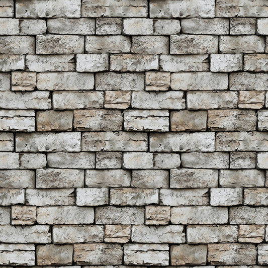 3D-Ziegelfliesen Urban Brick White Grey mit plastischer OberflächePerfekt für stilvolle WandgestaltungenSelbstklebend & PVC-frei – by PCC FoliaConcept