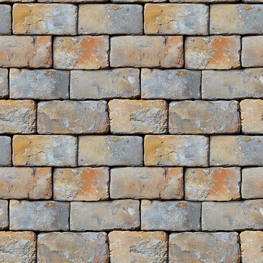 3D-Ziegelfliesen Urban Brick Stone Grey im Used-Look.Perfekt für charakterstarke Wandgestaltung im Industrial Style – by PCC FoliaConcept