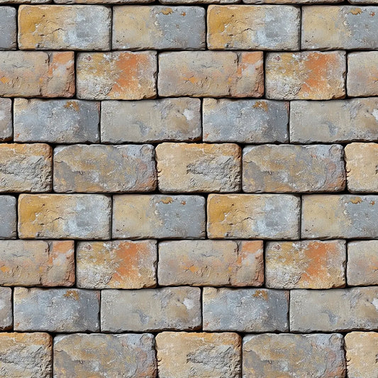 3D-Ziegelfliesen Urban Brick Stone Grey im Used-Look.Perfekt für charakterstarke Wandgestaltung im Industrial Style – by PCC FoliaConcept