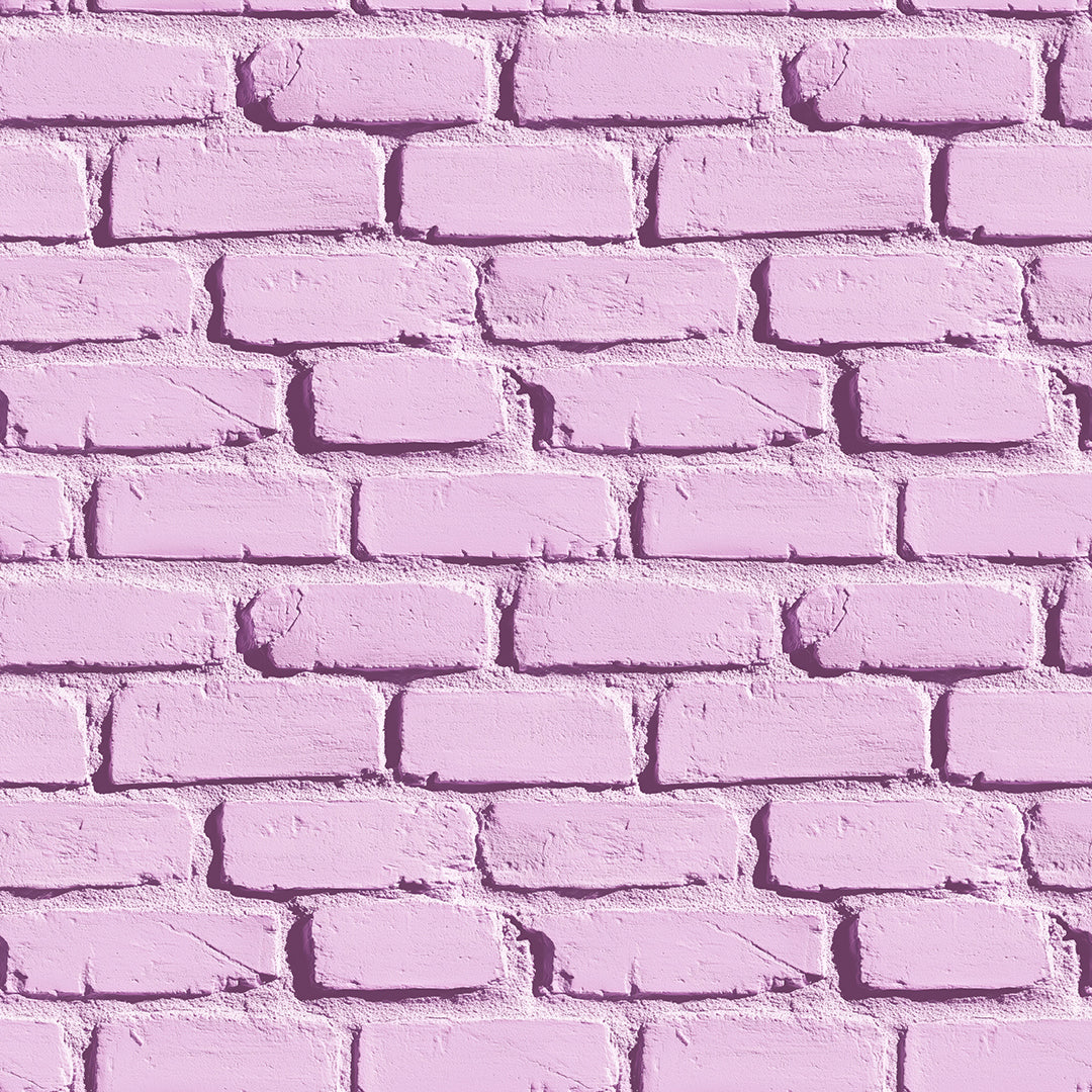 3D-Ziegelfliesen Urban Brick Lavender mit plastischer Struktur und Pastelloptik.Perfekt für moderne Wandgestaltungen mit kreativem Twist – by PCC FoliaConcept