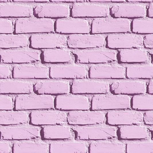3D-Ziegelfliesen Urban Brick Lavender mit plastischer Struktur und Pastelloptik.Perfekt für moderne Wandgestaltungen mit kreativem Twist – by PCC FoliaConcept