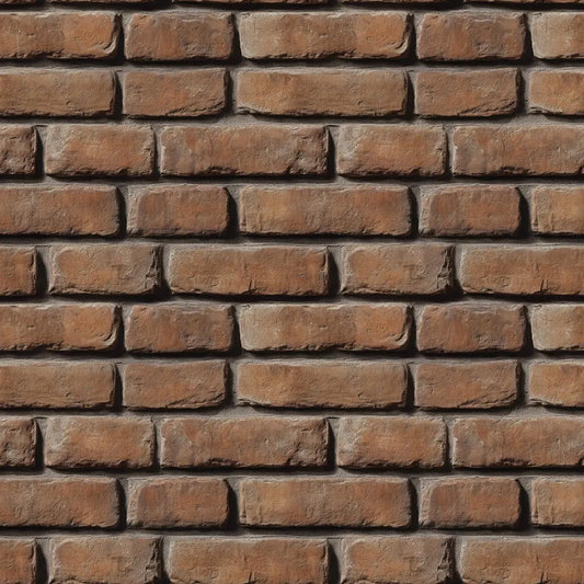 3D-Ziegelfliesen Urban Brick Rust Classic mit realistischer TiefenstrukturFür ausdrucksstarke Wände im Industrial-Look – by PCC FoliaConcept