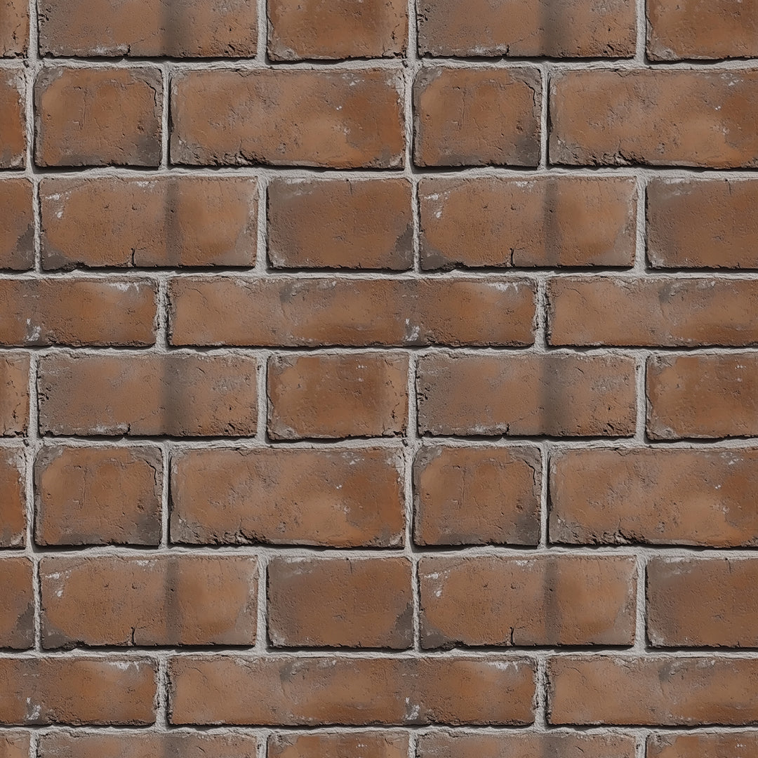 3D-Ziegelfliesen Urban Brick Rust Soft mit matter OberflächeFür natürliche Wandlooks im Industrial-Design – by PCC FoliaConcept