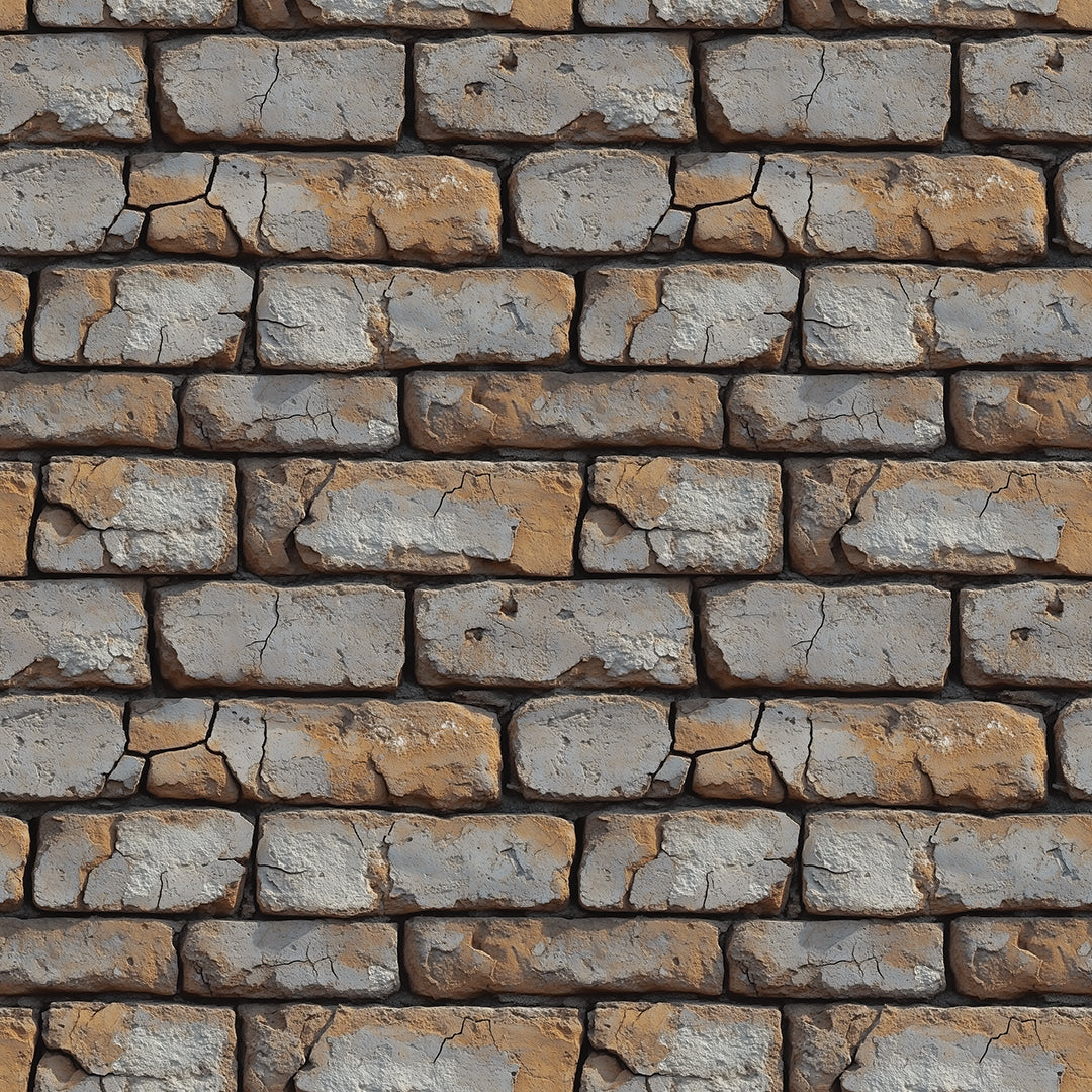 3D-Ziegelfliesen Urban Brick Crack Effect mit realistischer BruchoptikStark für Industrial-Vibes – by PCC FoliaConcept