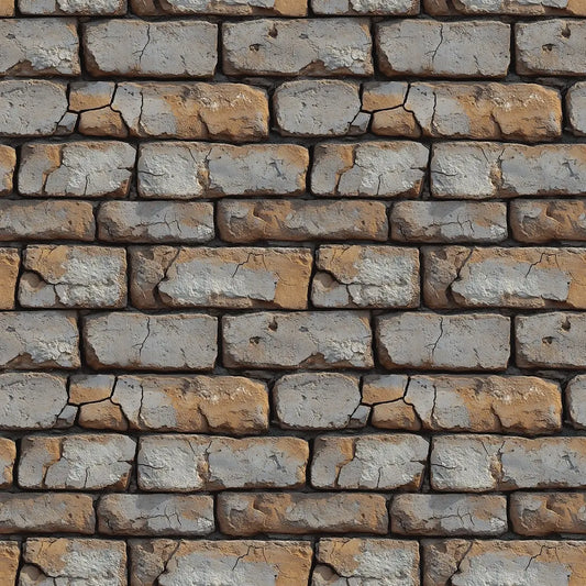 3D-Ziegelfliesen Urban Brick Crack Effect mit realistischer BruchoptikStark für Industrial-Vibes – by PCC FoliaConcept