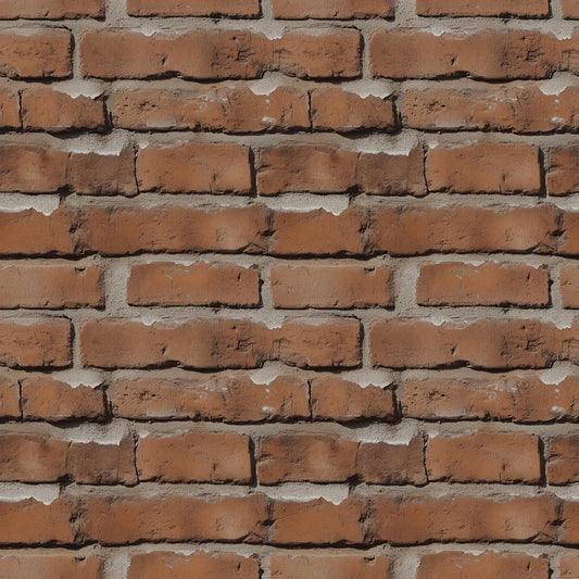 3D-Ziegelfliesen Urban Brick Classic Red mit realistischer TiefeKlassischer Industrial-Look für moderne Wandgestaltung – by PCC FoliaConcept