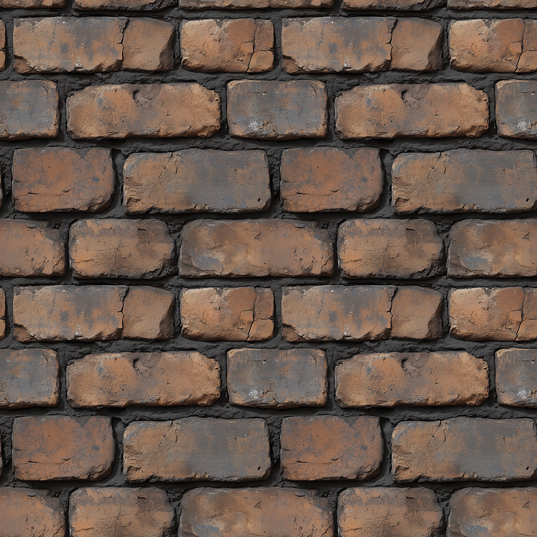 3D-Ziegelfliesen Urban Brick Rusty Red mit TiefenstrukturUrbane Ziegeloptik im Industrial Style für stylische Wände – by PCC FoliaConcept