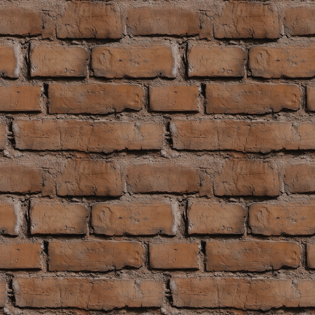 3D-Ziegelfliesen Urban Brick Classic Red mit realistischer TiefenstrukturTraditioneller Ziegel-Look für warme Wandgestaltungen – by PCC FoliaConcept