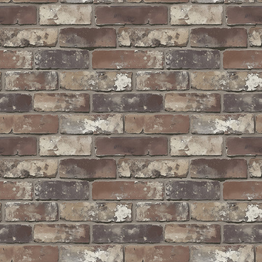 3D-Ziegelfliesen Rusty Brick Vintage mit gealtertem CharmePerfekt für charakterstarke Industrial-Wände – by PCC FoliaConcept