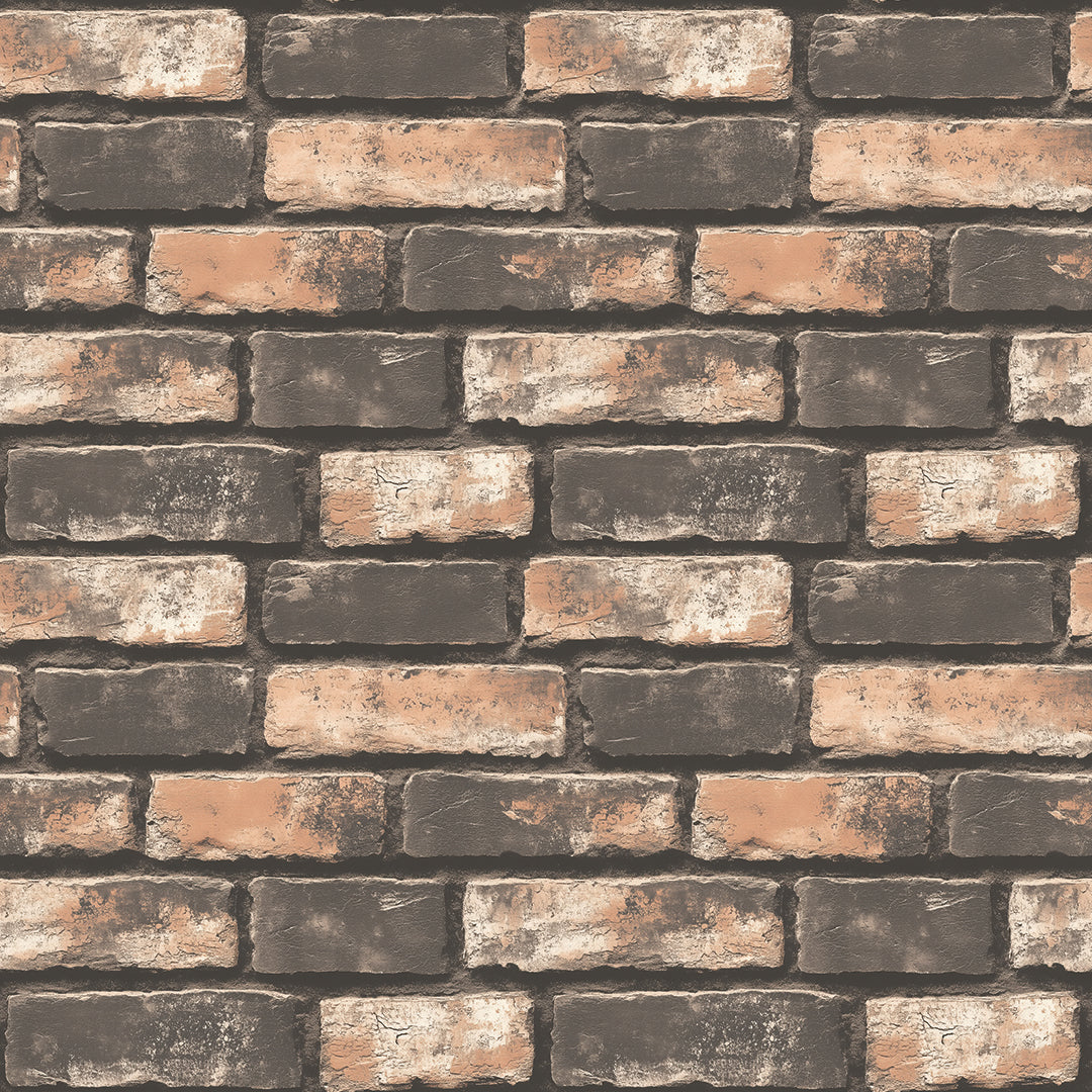 3D-Ziegelfolie Brick Urban Charcoal mit Kontrast-LookModerne Backsteinoptik – PCC FoliaConcept