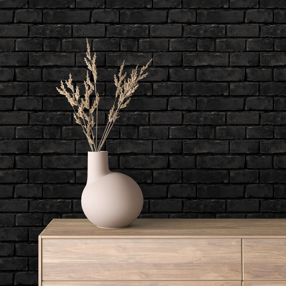 Schwarz Matt Brick