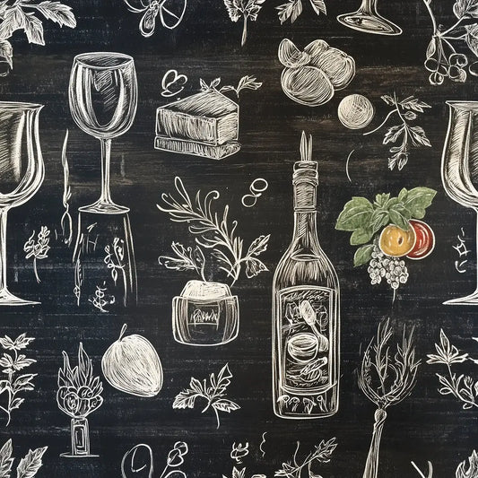 Bringe mediterrane Lebensfreude an die Wand PVC-freie Tapete schneller Versand▪️Einfach abziehen, aufkleben, fertig! Made in Germany PCC FoliaConcept