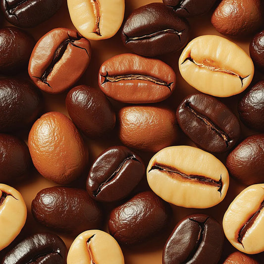 Fototapete Küche Kaffeebohnen Dunkel Detailansicht – selbstklebend, PVC-frei