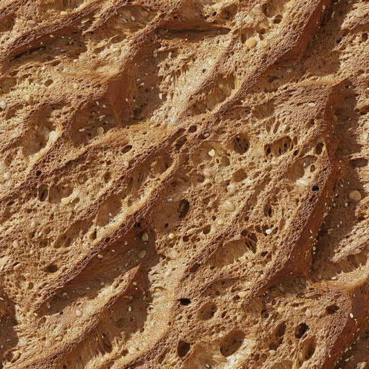 Knusprigem Sauerteigbrot perfekt für Bäckereien & CafésPVC-freie Tapete schneller Versand▪️Einfach abziehen, aufkleben, fertig! Made in Germany PCC FoliaConcept