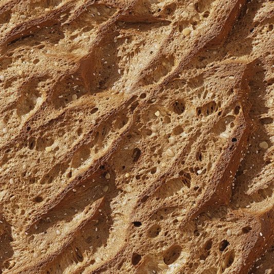 Fototapete Küche Knusprige Kruste Detailansicht – selbstklebend, PVC-frei