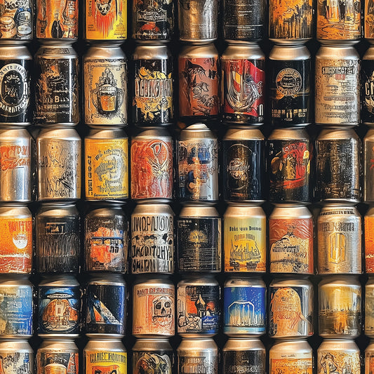 Wanddeko mit Craft-Beer-Look für Bars und urbane Küchen PVC-frei schneller Versand▪️Einfach abziehen, aufkleben, fertig! Made in Germany PCC FoliaConcept