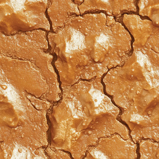 Fototapete Küche Kuchenglasur Gold Detailansicht – selbstklebend, PVC-frei