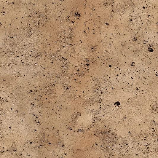 Tapete Betonoptik Braun Sand – Nahaufnahme der Betonstruktur