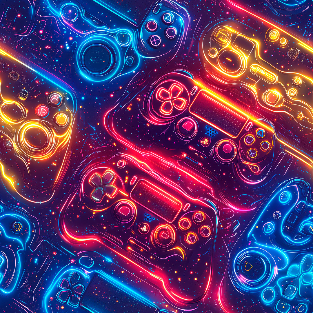 ✅Lieferzeit 2-4 Tage ✅ Gaming Design ✅ Neonfarben ✅ Selbstklebend & PVC-frei – by PCC FoliaConcept