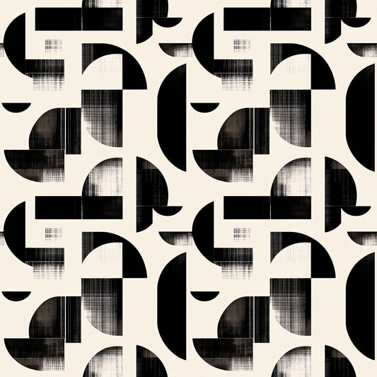 Schwarz-Weiß Muster Geometrisch