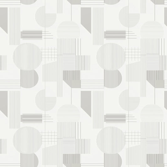 Hellgrau Linien Geometrisch