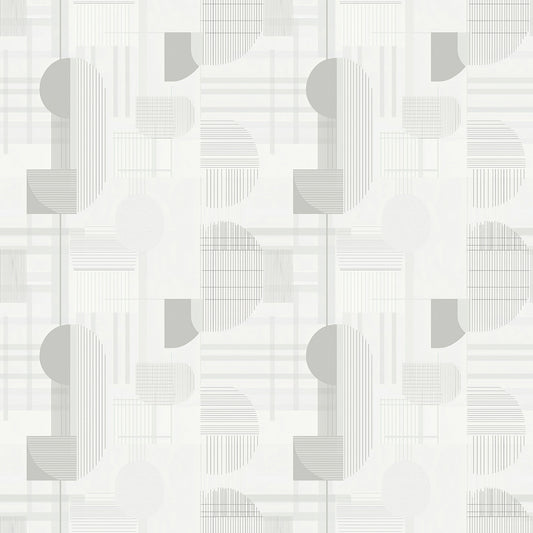 Hellgrau Muster Geometrisch