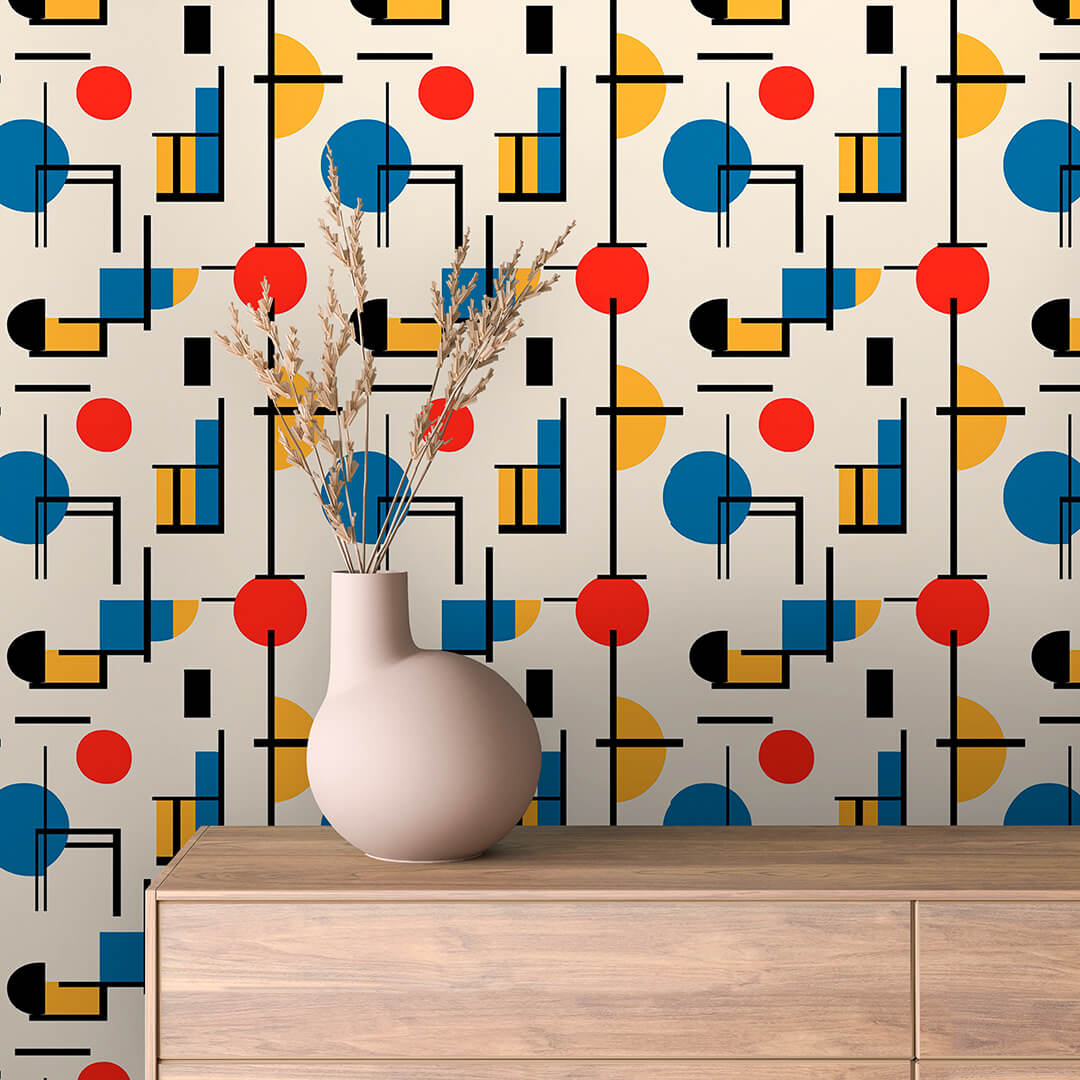 Buntes Muster Geometrisch