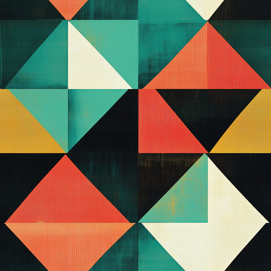 Buntes Dreieck Muster Geometrisch
