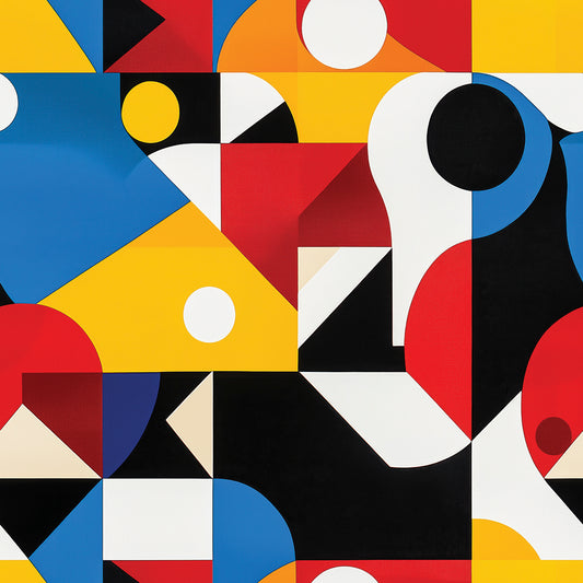 Buntes Geometrisches Muster