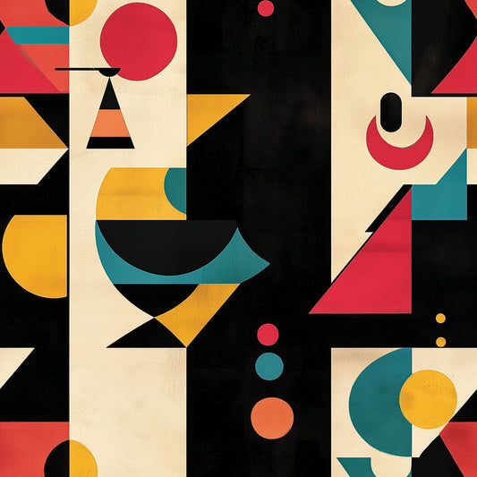 Buntes Geometrisches Muster