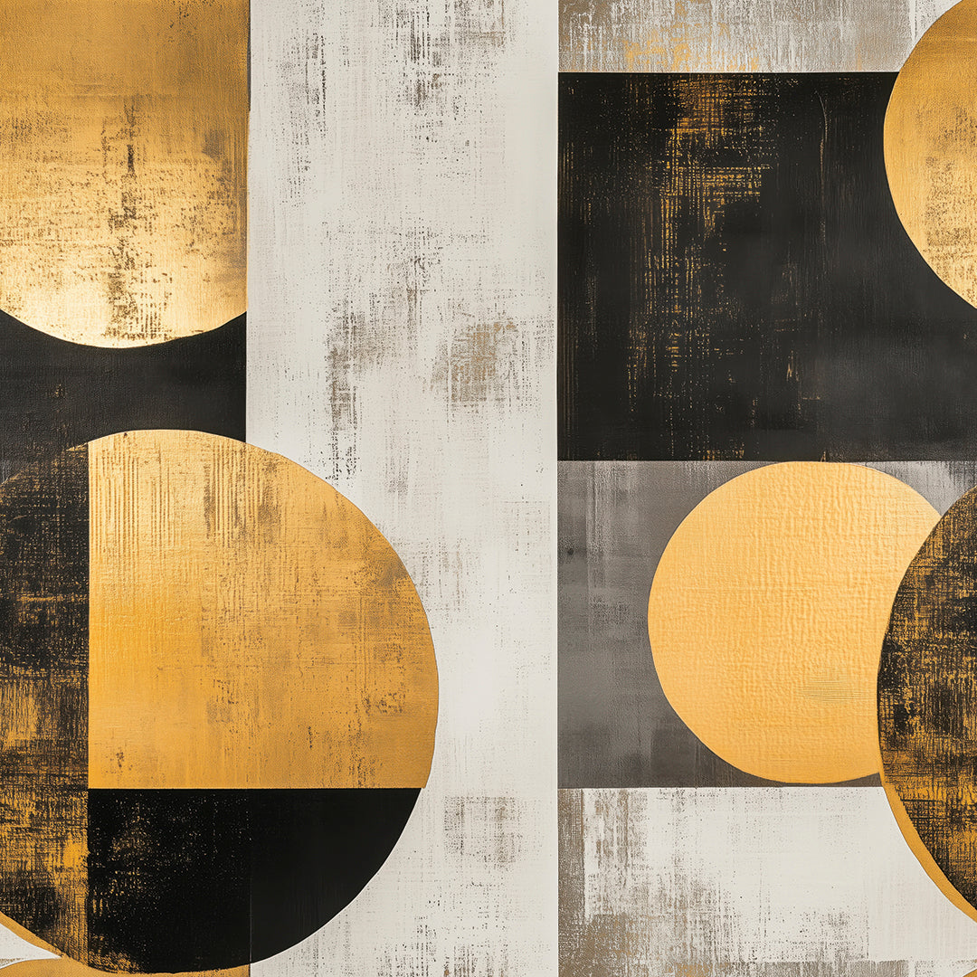Große Kreise-Design Geometrisch