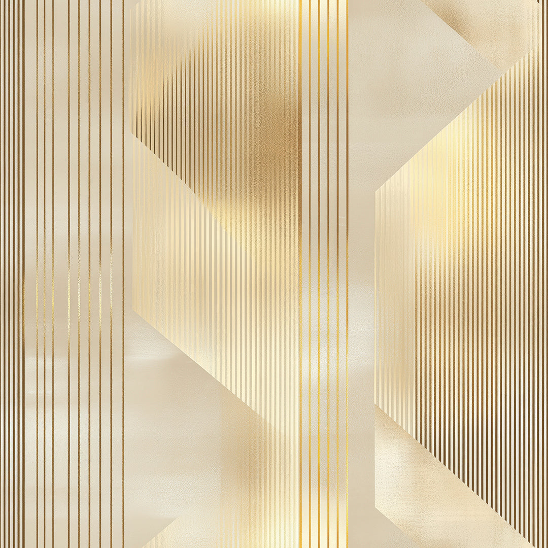 Goldene Linien Muster Geometrisch