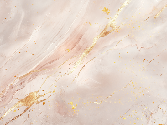 Roségoldene Marmor Tapete