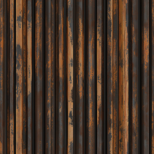 Rusty Stripes Metall