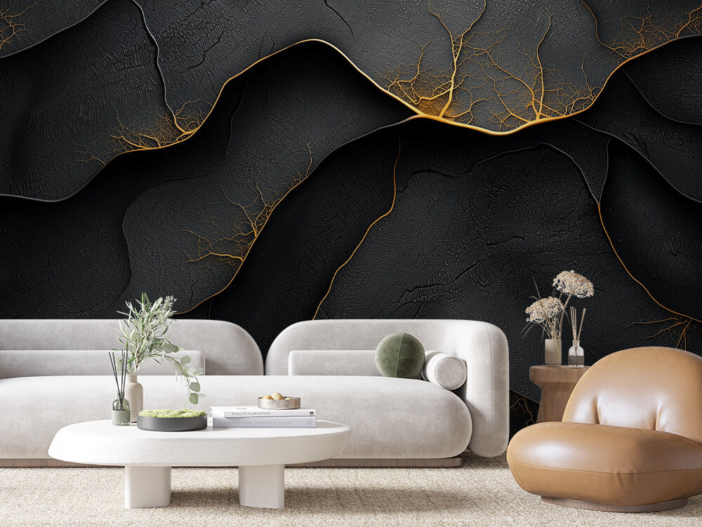 Golden Veins Render