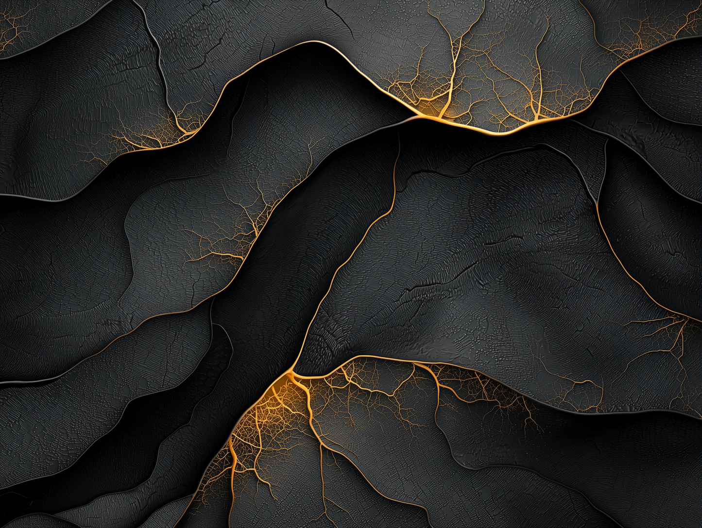 Golden Veins Render