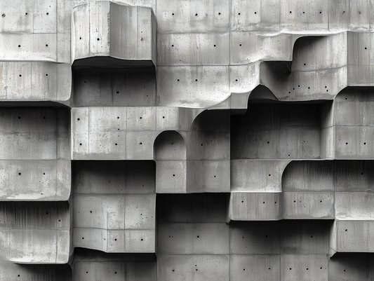 Brutalist Flow Render