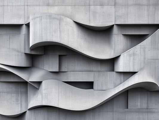 Brutalist Wave Render