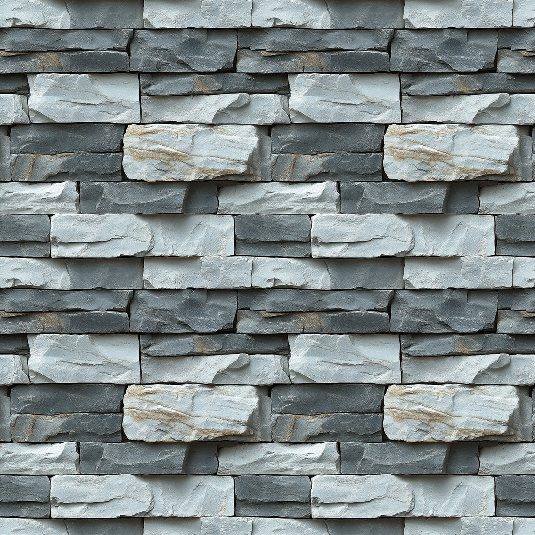 Mixed Stone Look