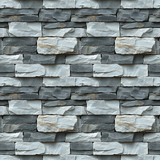 Mixed Stone Look