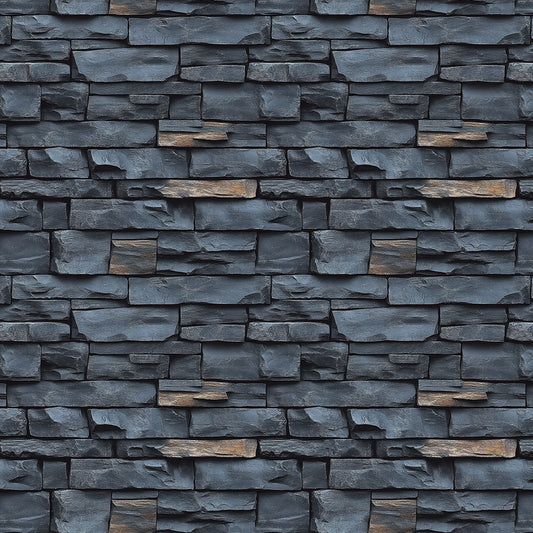 Schieferwand Dunkelgrau