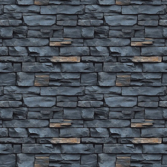 ✅ Realistische Steinoptik in dunklem Schiefer-Look ✅ Selbstklebend & PVC-frei ✅ Ideal für moderne, urbane Wandgestaltung – Pimp My Wall