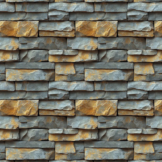 ✅ Edle Steinoptik mit gold-grauen Akzenten ✅ PVC-frei & selbstklebend ✅ Für exklusive Wandgestaltung mit Charakter – Pimp My Wall